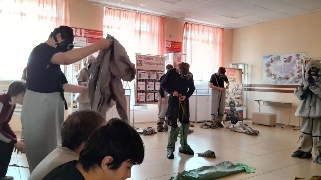 Учебные сборы для будущих защитников!